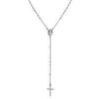 Collana Amen Donna Rosari in Argento CRO30BD - CRO30BD
